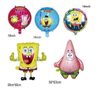 5pcs Spongebob Squarepants Balloons