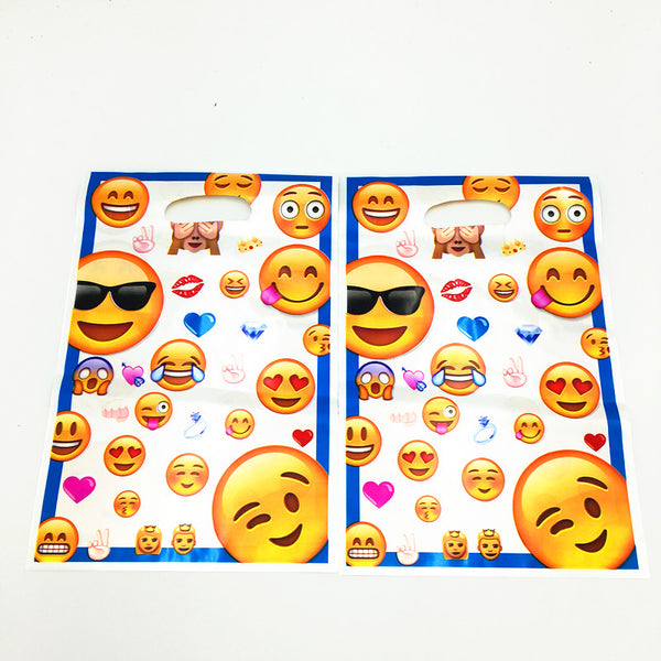 Emoji themed Loot Bags (10 pack)