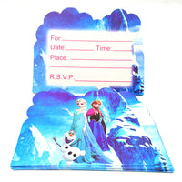 Snow Princess Invitations (10 pack)
