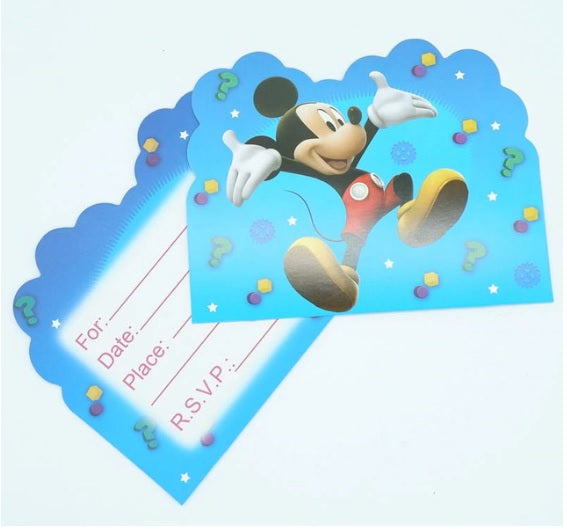 Mr Mouse Invitations