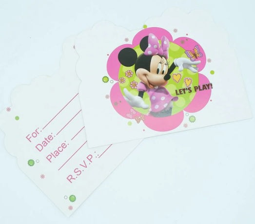 Mrs Mouse invitations