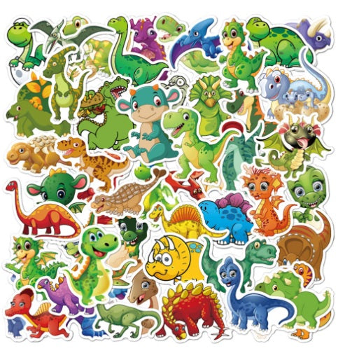10 pcs Dinosaur stickers