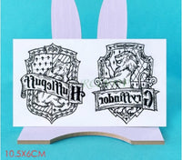10 pcs Wizard class tattoos (Set B)