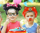 Inflatable jungle themed headbands - 10 pcs