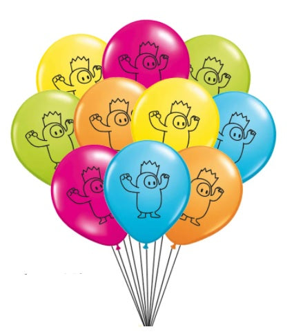 10 pcs Ultimate Knockout balloons