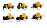 11 piece Construction set cake topper