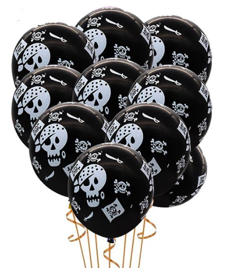 Pirate balloons (12 pack)