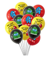 12 pcs Among Imposter balloons (Set B)
