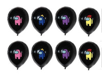 12 pcs Among Imposter balloons (Set A)