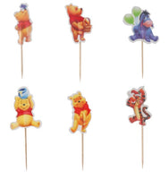 Fat Bear cupcake toppers (12 pcs)