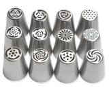 14 Pcs russian nozzle set - set A