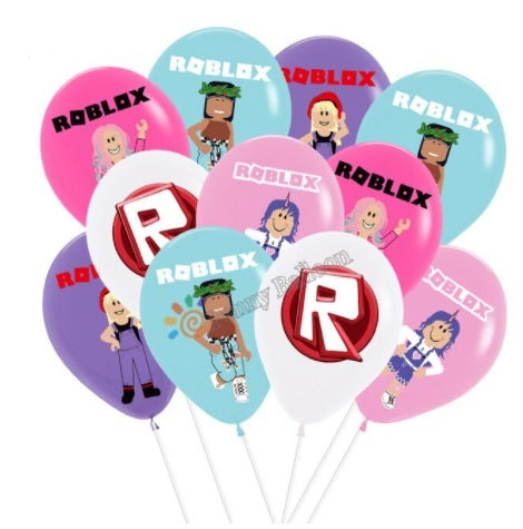 10 pcs Rowblocks balloons - Set A