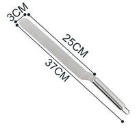 25 cm offset spatula - stainless steel