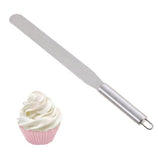 25 cm flat spatula - stainless steel