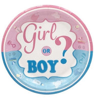 Gender Reveal tableware - 33 piece