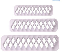 3 pcs geometric cutters