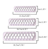 3 pcs geometric cutters