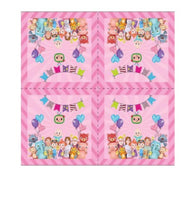 41 pcs Baby Melon tableware - Pink