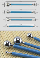 4 piece stainless steel balling tools