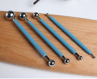 4 piece stainless steel balling tools