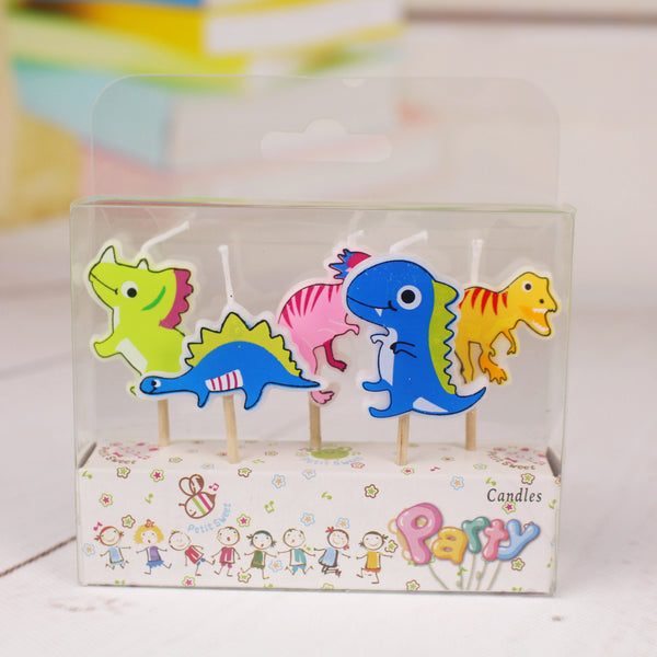 Dinosaur Candles (5 pack)