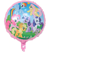 Pony balloons (5 pack)