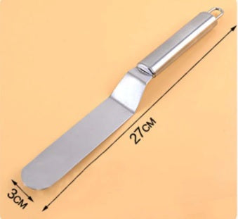 6 inch offset stainless steel spatula
