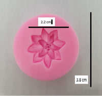 6 pcs floral silicon mould set