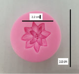 6 pcs floral silicon mould set
