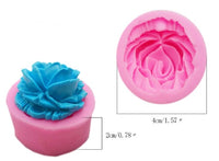 6 pcs floral silicon mould set