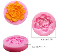 6 pcs floral silicon mould set