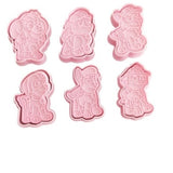 6 pcs Puppy Patrol cookie cutters