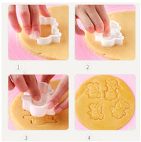6 pcs Pinky Pig cookie cutters