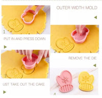 6 pcs Christmas Cookie set