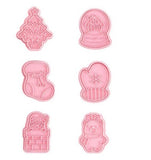6 pcs Christmas Cookie set