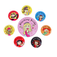 Hens Night badges (8 pack)