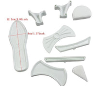 9 pcs High Heel mould