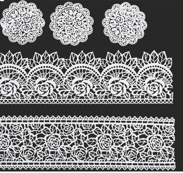 Cake lace mat - CLMG2