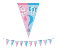 Gender reveal banner