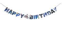 Outer Space birthday banner
