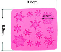 Snowflake silicon mould