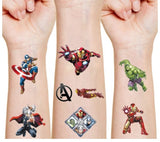 Superhero Tattoos (1 sheet)