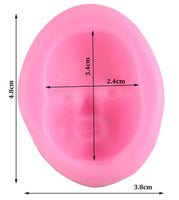 Baby face silicon mould