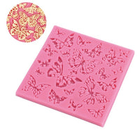 Butterfly cake lace mat
