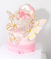 Butterfly cake topper B