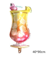 Cocktail glass balloon - foil - Adult Party