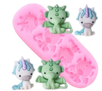 Dragon and Unicorn silicon mould