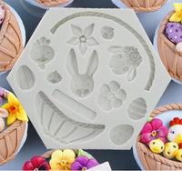 Easter Basket silicon mould