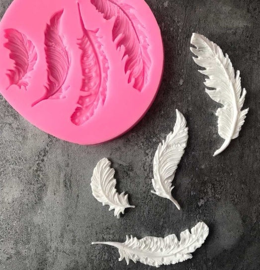 Feather silicon mould