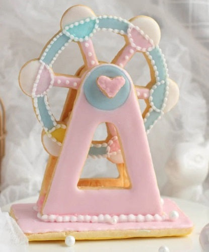 Ferris Wheel cookie/fondant cutter set (3 pcs)